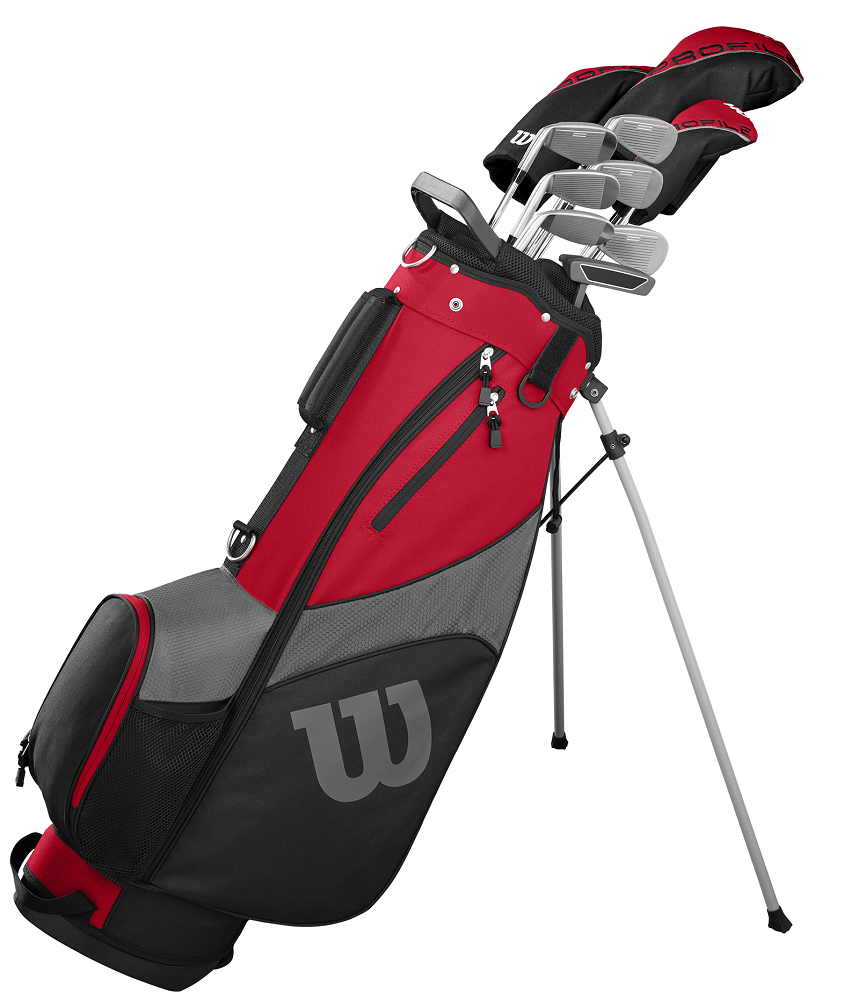 Wilson Golf Profile SGI Complete Set W/Bag Uniflex [5'5" - 6'1"]