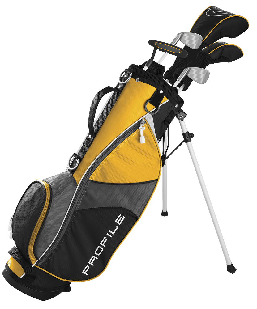 Wilson Golf Profile SGI Junior Medium Complete Set W/Bag 8-11 Yellow