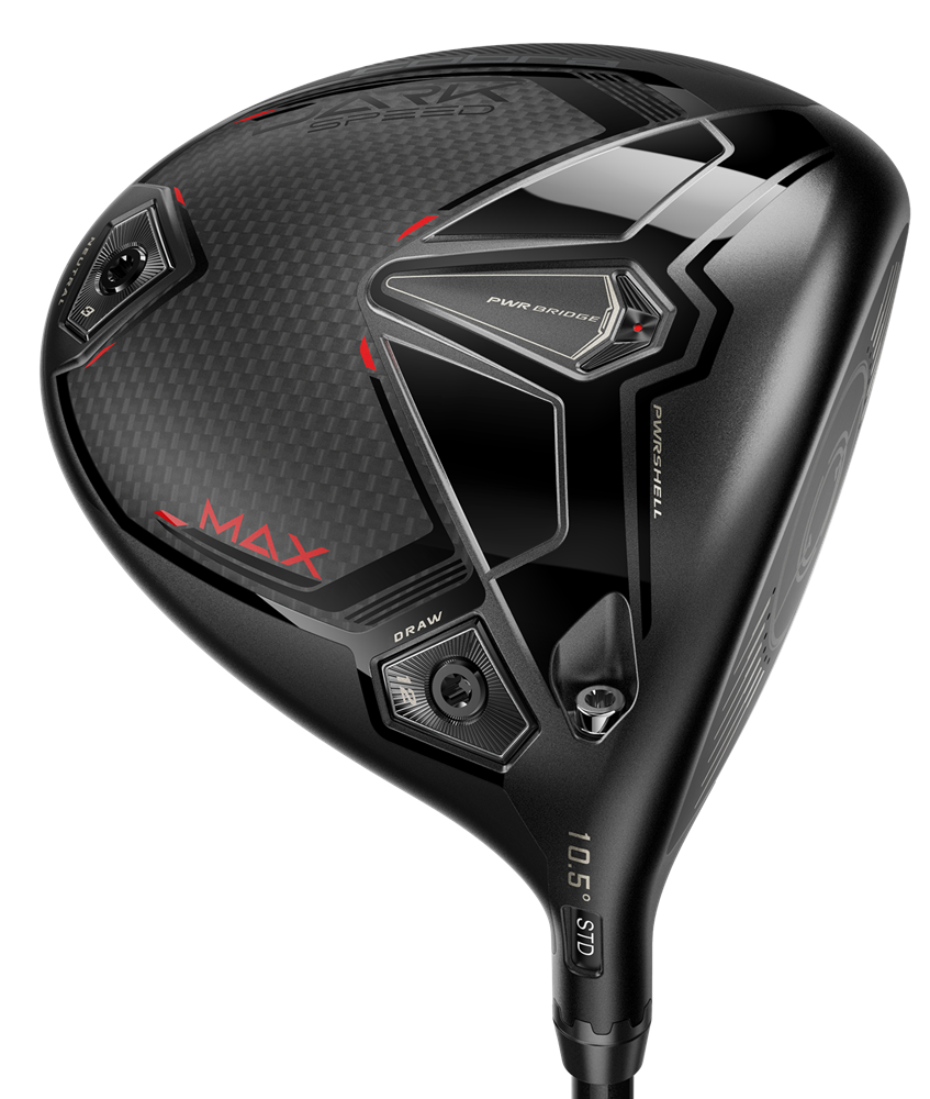 Cobra Golf LH DarkSpeed Max Driver 10.5* Regular Flex [Lin-Q M4OX Red] Left Handed