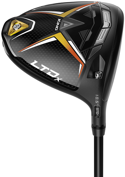 Cobra Golf LH LTDx Driver 9* Stiff Flex Gold Fusion/Matte Black [HZRDUS RDX Blue] Left Handed