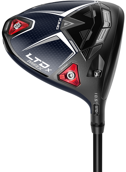 Cobra Golf LH LTDx Max Driver 12* Regular Flex Red/Matte Peacoat [UST Helium Nanocore] Left Handed