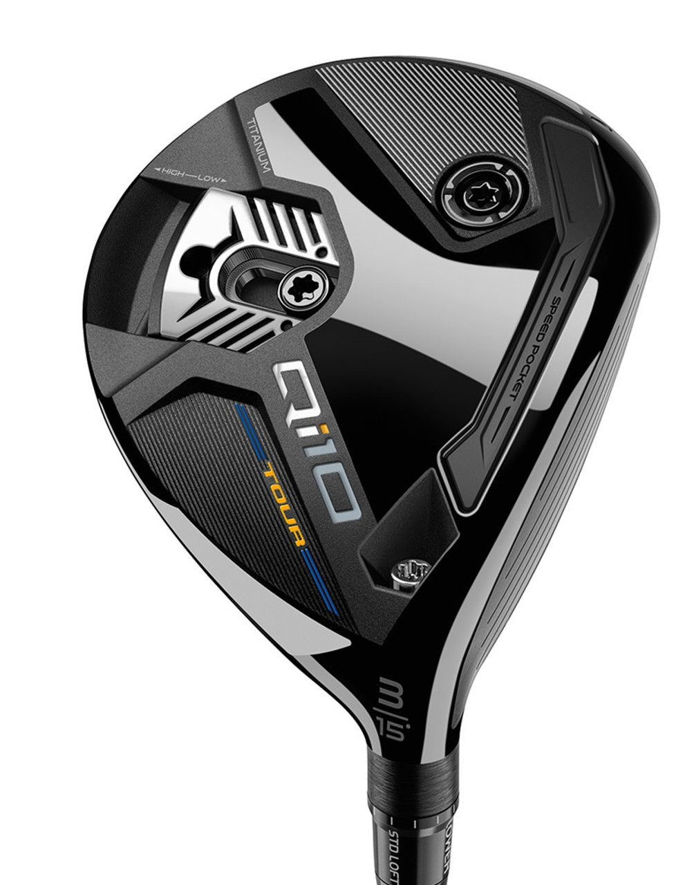 TaylorMade Golf LH Qi10 Tour Fairway Wood 15* #3 Stiff Flex [Tensei AV LTD Blue] Left Handed