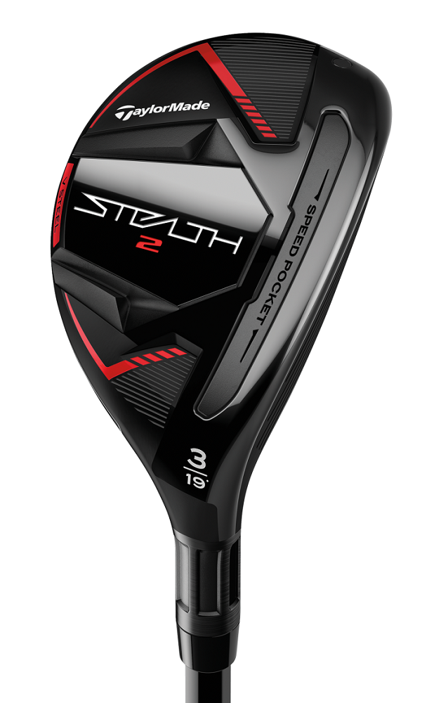 TaylorMade Golf LH Stealth 2 Hybrid 22* #4 Stiff Flex (Left Handed)