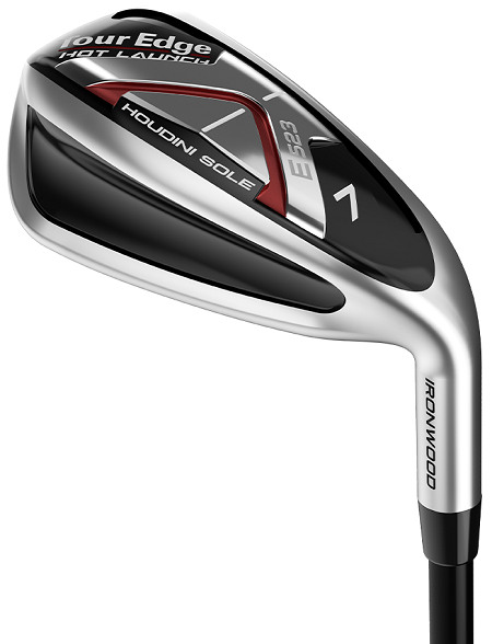 Tour Edge Golf LH Hot Launch E523 Iron-Woods 4-PW Senior Flex Graphite Left Handed