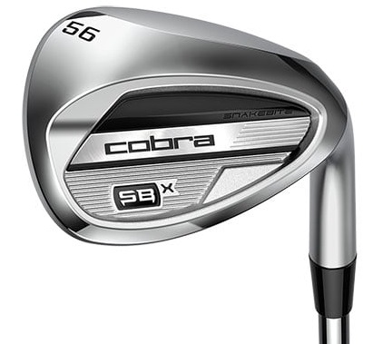 Cobra Golf 2023 King Cobra SB-X Chrome Wedge 52*/10* [Teardrop Grind]