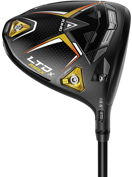 Cobra Golf LTDx Max Driver 12* Regular Flex Gold Fusion/Matte Black [UST Helium Nanocore]