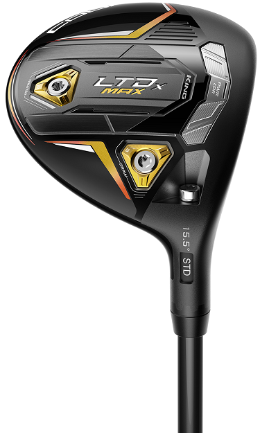 Cobra Golf LTDx Max Fairway Wood 18.5* #5 Senior Flex Gold Fusion/Black [Helium]