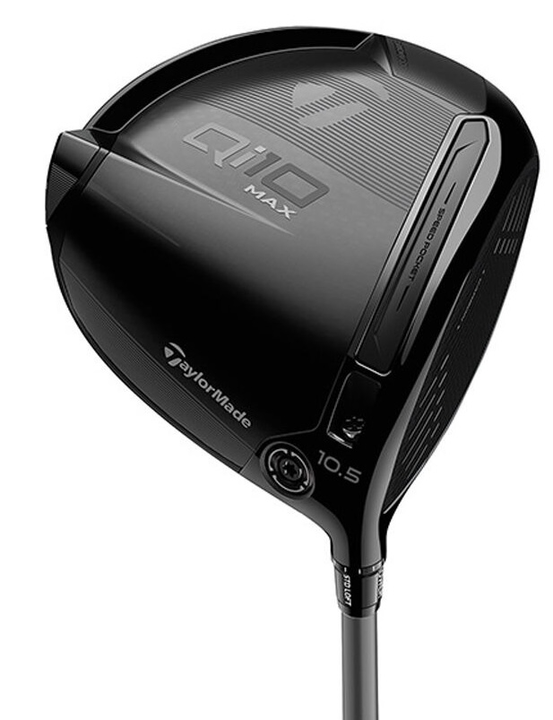 TaylorMade Golf Designer Series Qi10 Max Black Driver 10.5* Regular Flex [Diamana T+]