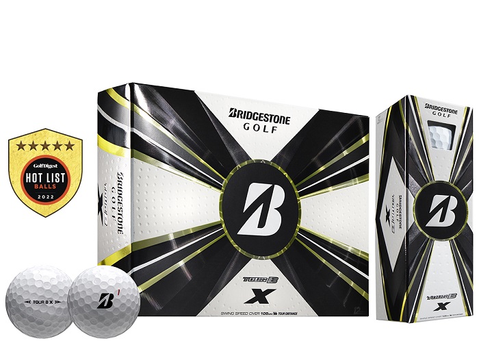 Bridgestone Prior Generation Tour B X Golf Balls White