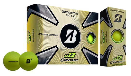 Bridgestone e12 Contact Golf Balls 1-Dozen Green