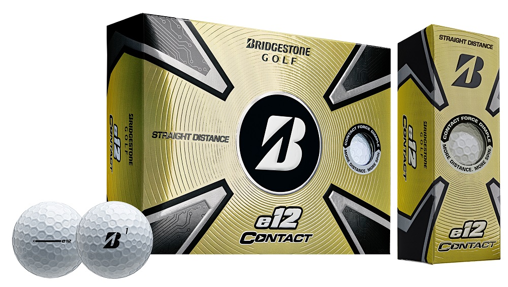 Bridgestone e12 Contact Golf Balls 1-Dozen White