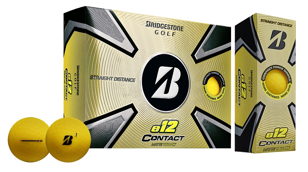 Bridgestone e12 Contact Golf Balls 1-Dozen Yellow