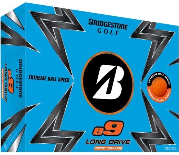 Bridgestone e9 Long Drive Golf Balls Orange 1-Dozen