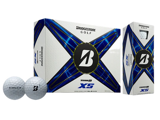 Bridgestone Golf 2024 Tour B XS Golf Balls *1-Dozen* White LOGO ONLY