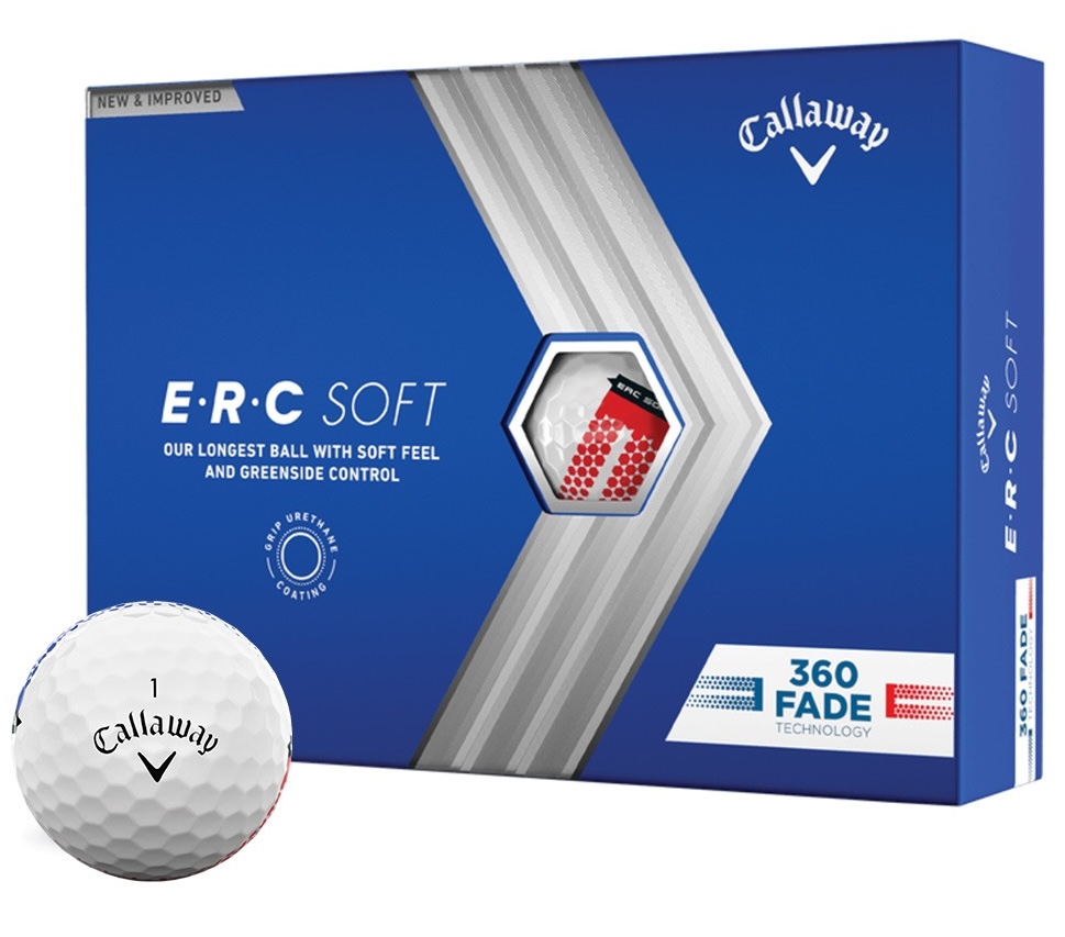 Callaway ERC Soft Triple Track 360 Golf Balls 1-Dozen White