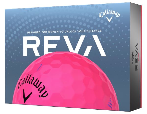 Callaway Golf 2023 Ladies Reva Golf Balls *1-Dozen* [Pink]