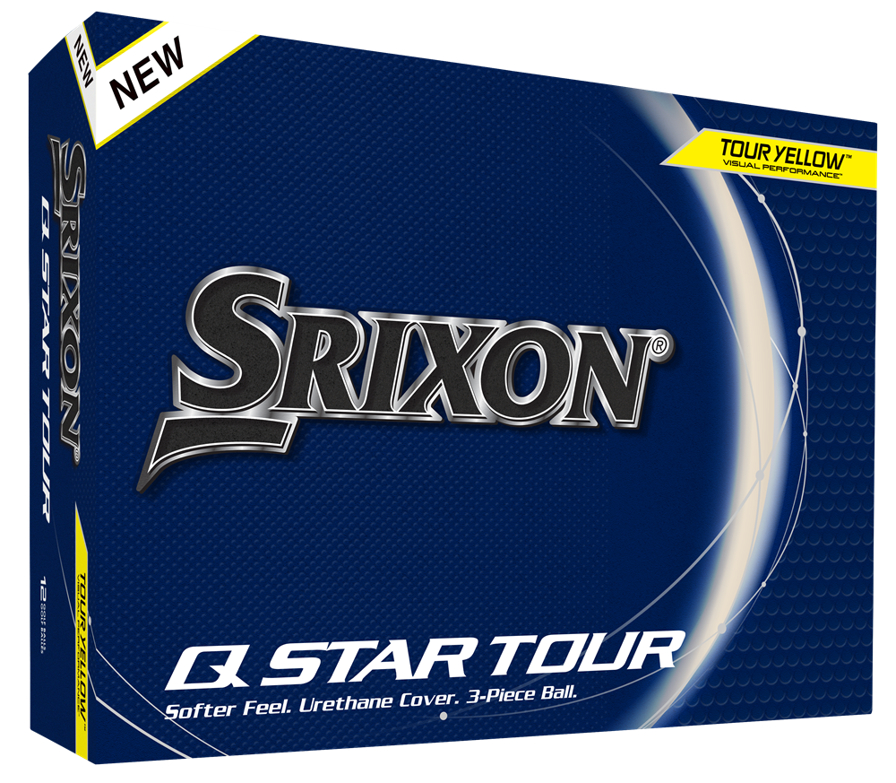 Srixon Q-Star Tour Golf Balls 1-Dozen Yellow