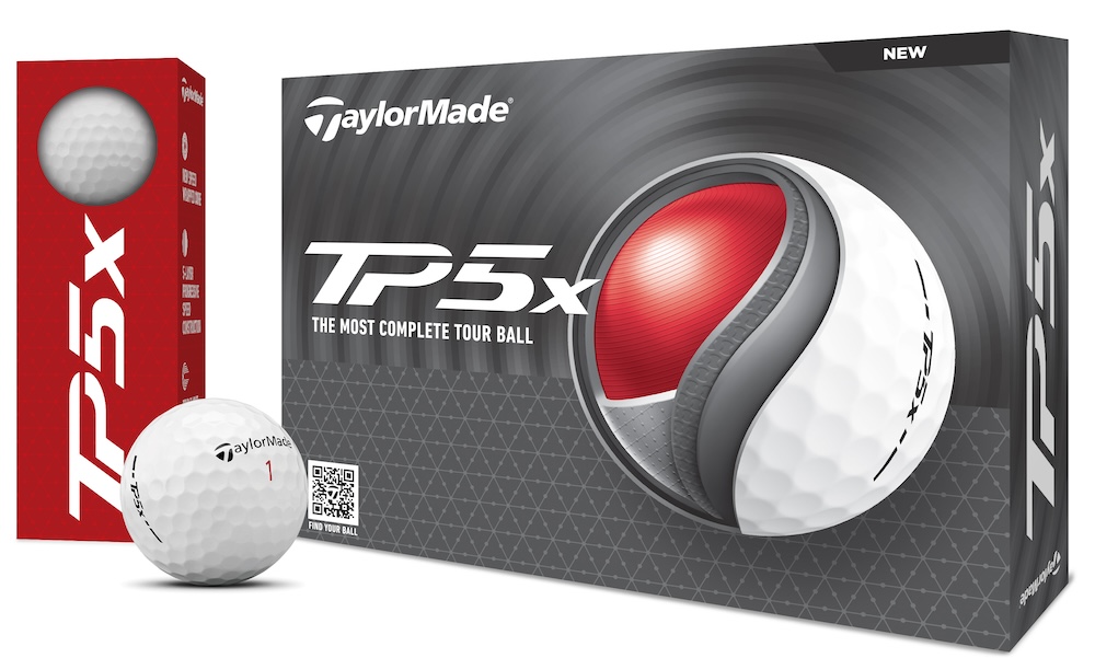 TaylorMade Golf 2024 TP5x *1-Dozen* White LOGO ONLY