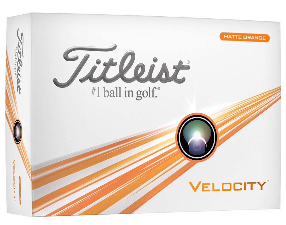 Titleist Golf 2024 Velocity Golf Balls *1-Dozen* Orange