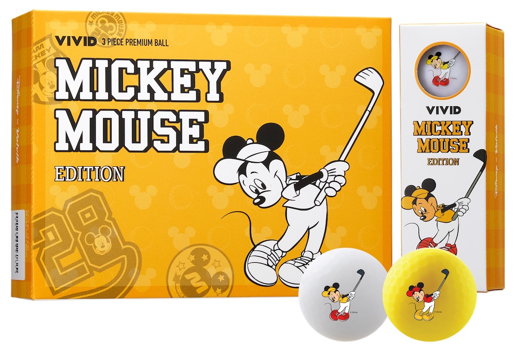 Volvik Vivid Disney Golf Balls Mickey Mouse