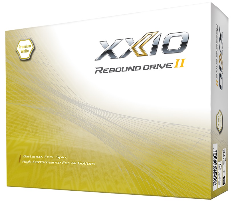 XXIO Rebound Drive II Golf Balls 1-Dozen White