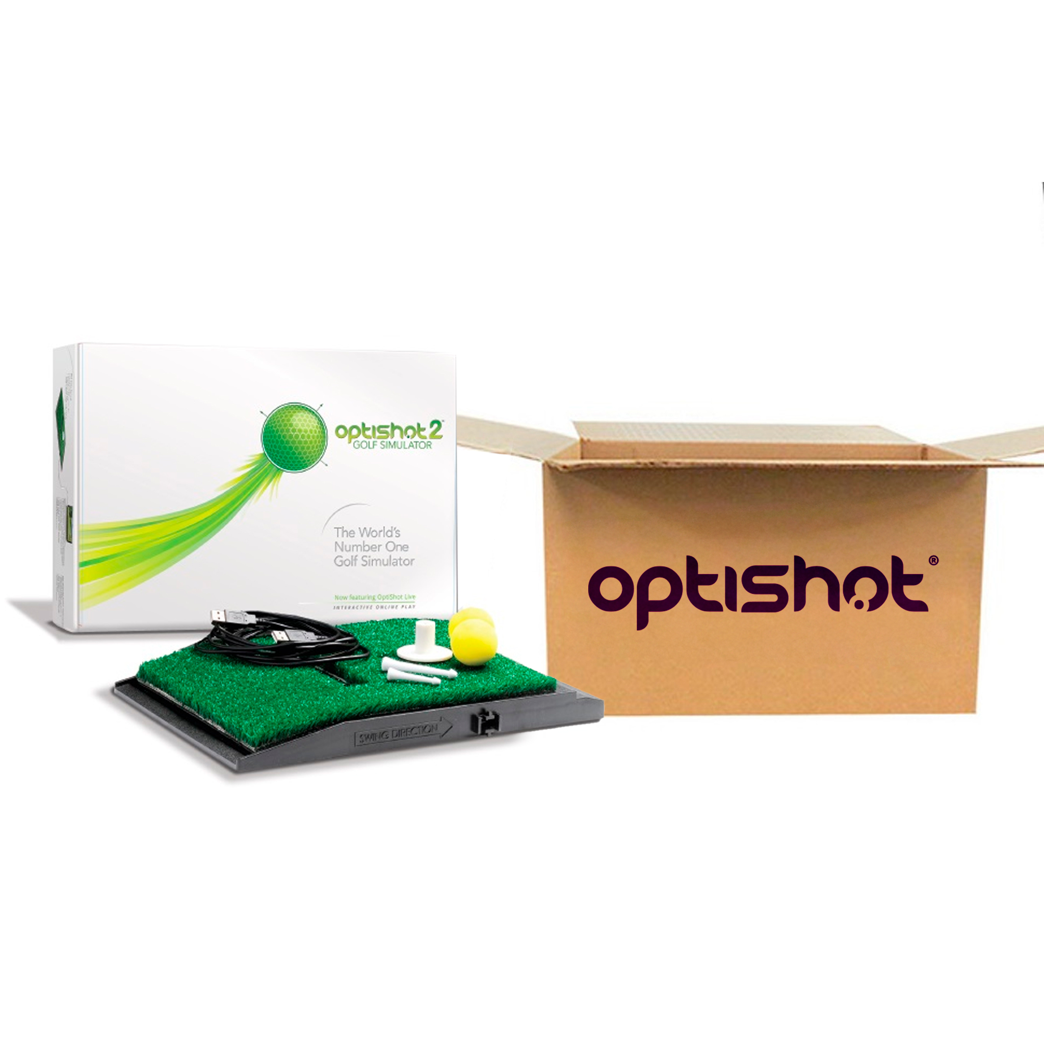 OptiShot Golf OptiShot2 Infrared Golf Simulator [OPEN BOX]