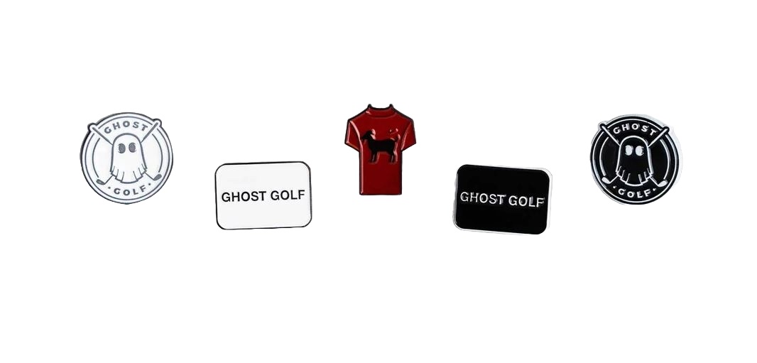 Ghost Golf Ball Markers (5-Pack)