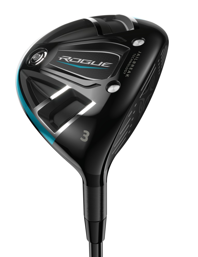 Pre-Owned Callaway Rogue Fairway Wood MLH Stiff #3 Fairway [Aldila Synergy 60 Graphite] *Value* LEFT HAND