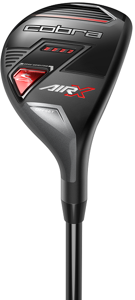 Pre-Owned Cobra Golf Air X Os Hybrid Graphite MLH 22* Senior #4 Hybrid [Cobra Ultra Lite 45 Graphite] *Very Good* LEFT HAND