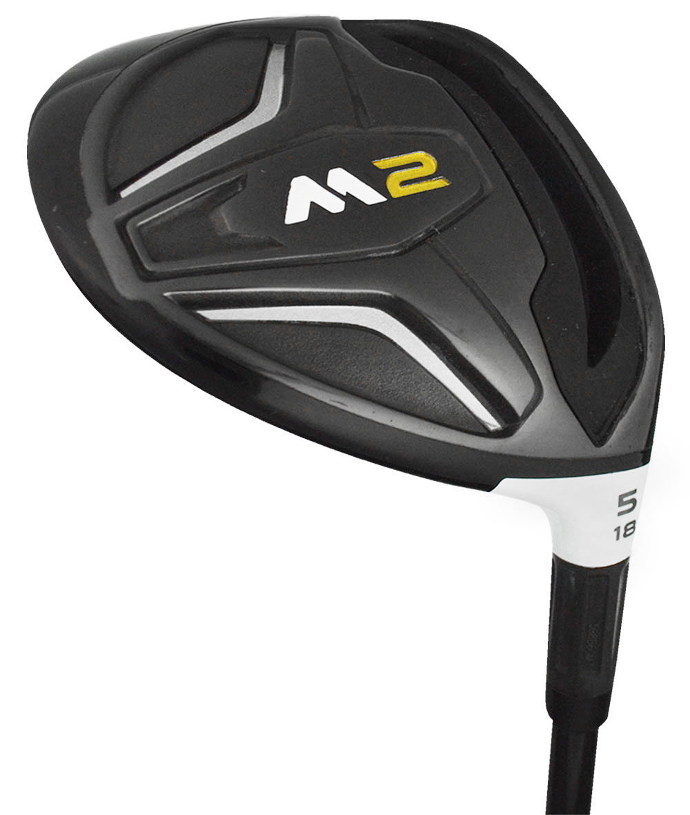 Pre-Owned Taylormade M2 Fairway Wood Graphite MLH 18* Regular #5 Fairway [Aldila Reax 65 Graphite] *Value* LEFT HAND