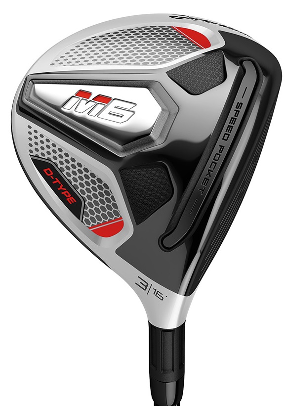 Pre-Owned Taylormade Golf M6 D-Type Fairway Graphite MLH 16* Regular #3 Fairway [Project X Even Flow Red 5.5 50 Graphite] *Very Good* LEFT HAND