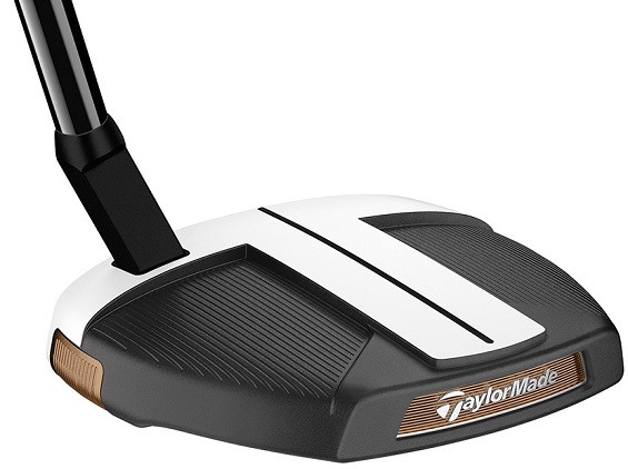 Pre-Owned Taylormade Golf Spider Fcg Black/White #3 Putter Steel MRH Putter [Kbs Ct Tour Putter Steel] 34" Heel Shafted *Like New*