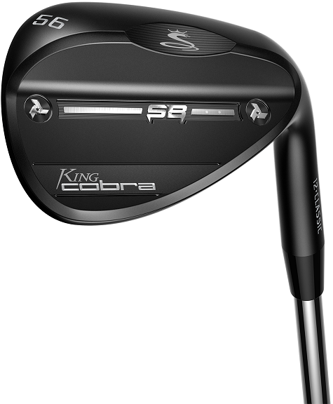 Pre-Owned Cobra Golf King Cobra Sb Black Wedge Steel MRH 54* 10* Bounce Stiff Sand Wedge [Kbs Hi-Rev 2.0 125 Steel] *Very Good*