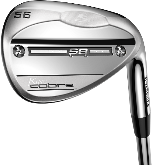 Pre-Owned Cobra Golf King Cobra Sb Chrome Wedge Steel MRH 56* 10* Bounce Stiff Sand Wedge [Kbs Hi-Rev 2.0 125 Steel] *Very Good*