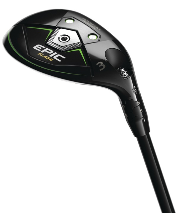 Pre-Owned Callaway Golf Epic Flash Hybrid Graphite MRH 18* Stiff #3 Hybrid [Mitsubishi Tensei Silver 70 Graphite] *Value*