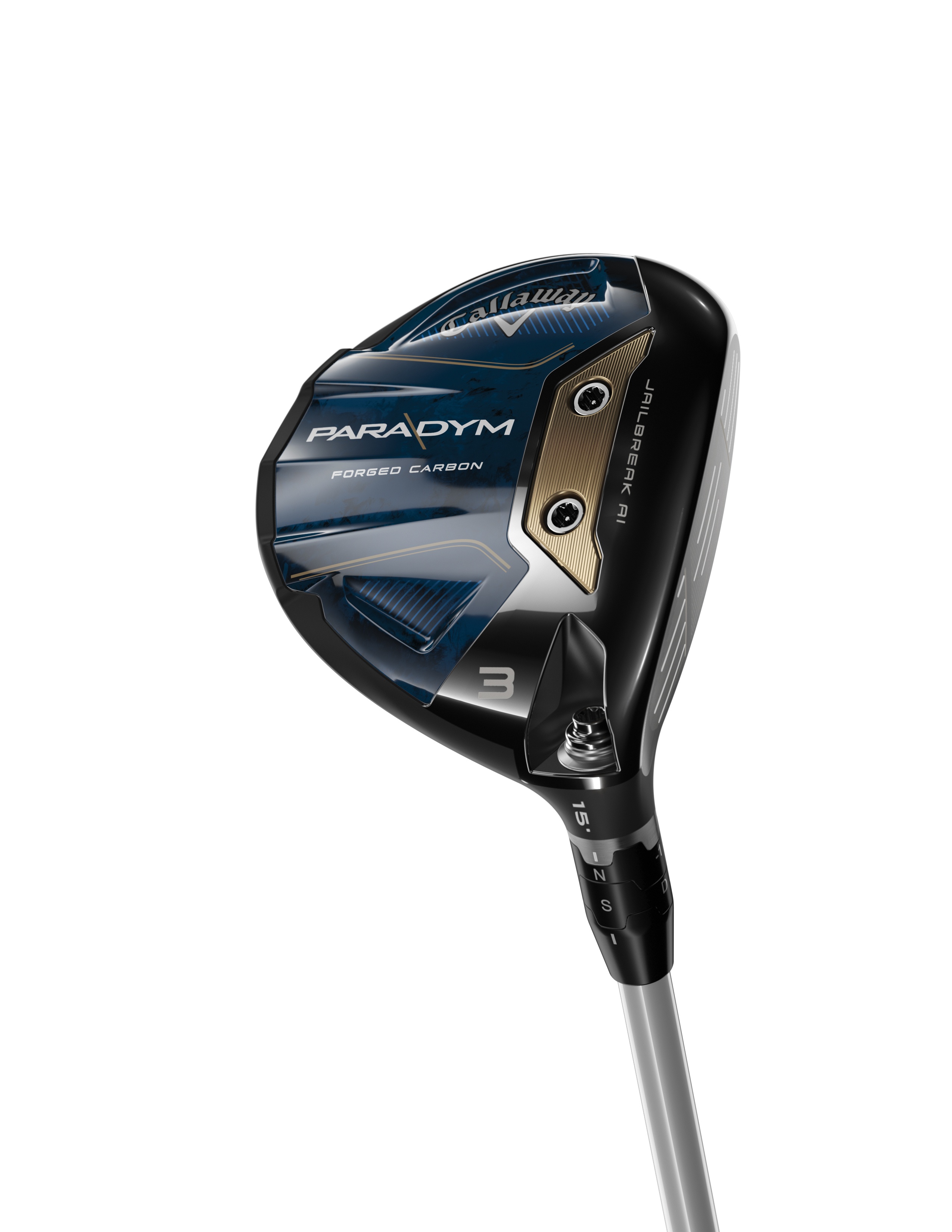 Pre-Owned Callaway Golf Paradym Fairway Wood Graphite MRH 15* Regular #3 Fairway [Aldila Ascent 50 Graphite] *Very Good*