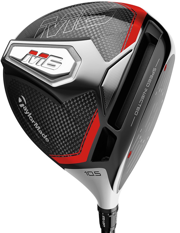 Pre-Owned Taylormade Golf M6 Driver Graphite MRH 10.5* Stiff Driver [Project X Even Flow Red 6.0 45 Graphite] *Very Good*