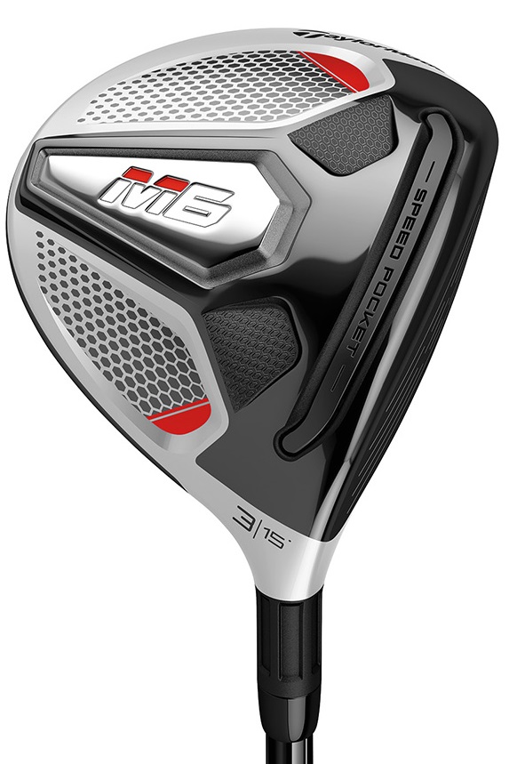 Pre-Owned Taylormade Golf M6 Fairway Graphite MRH 16.5* Senior #3 Fairway [Fujikura Atmos Red 5 Graphite] *Very Good*