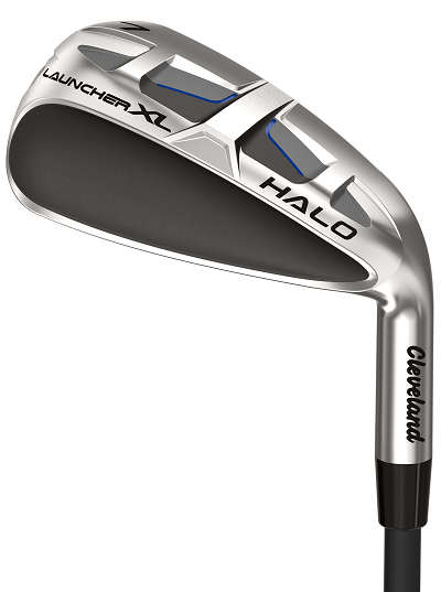 Pre-Owned Cleveland Golf Launcher Xl Halo Iron Set Graphite MRH Regular 4-PW/GW Irons [Project X Cypher 60 5.5 Graphite] *Very Good*