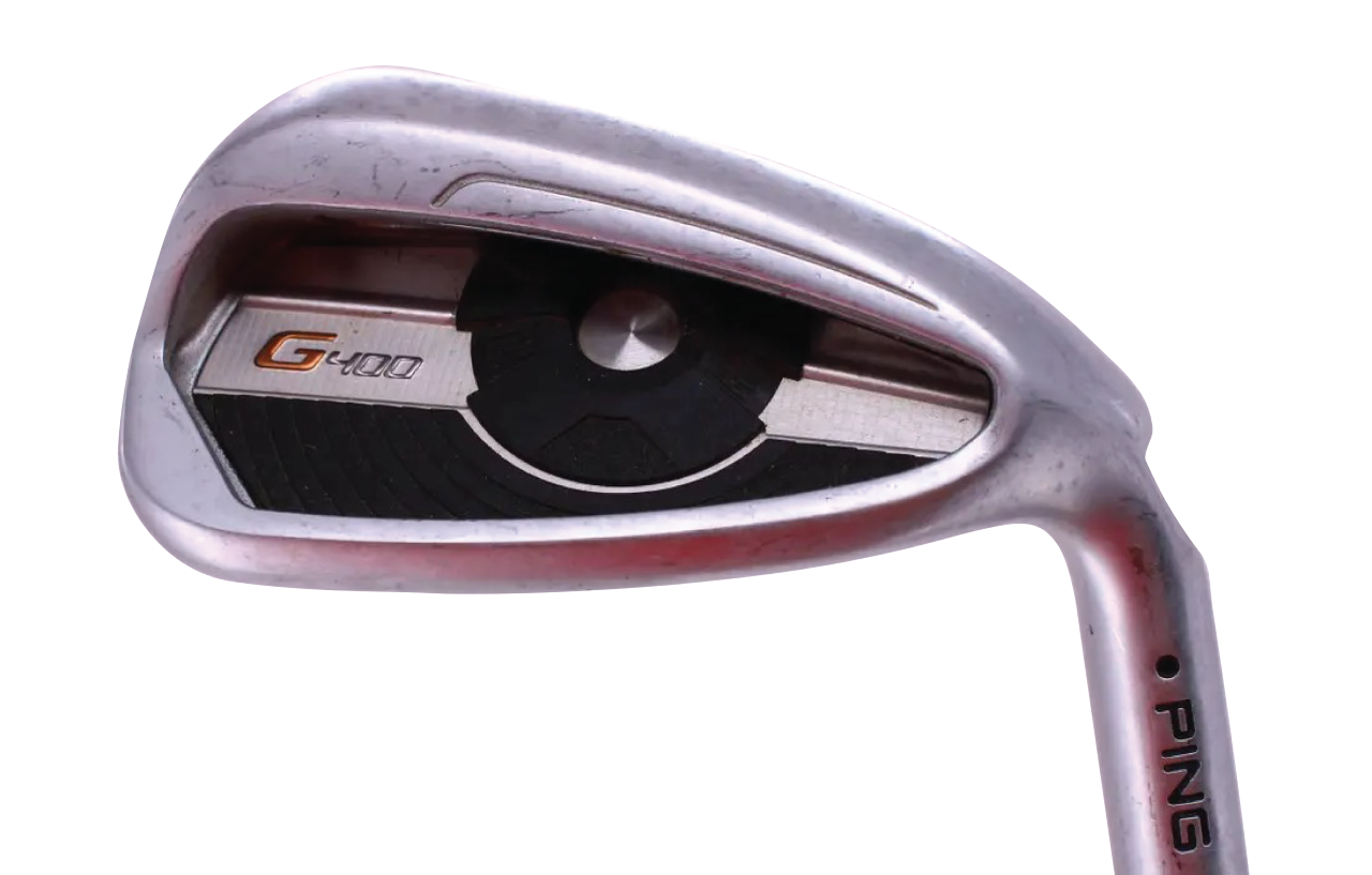 Pre-Owned Ping G400 Iron Set Graphite MRH Regular 4-PW/GW Irons [Ping Alta Cb Graphite] Black Dot *Value*