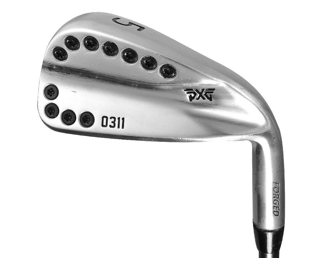 Pre-Owned Pxg Golf O311 Iron Set Graphite MRH Regular 3-PW/GW Irons [Ust Mamiya Recoil Es 780 F3 Graphite] -0.5" *Value*