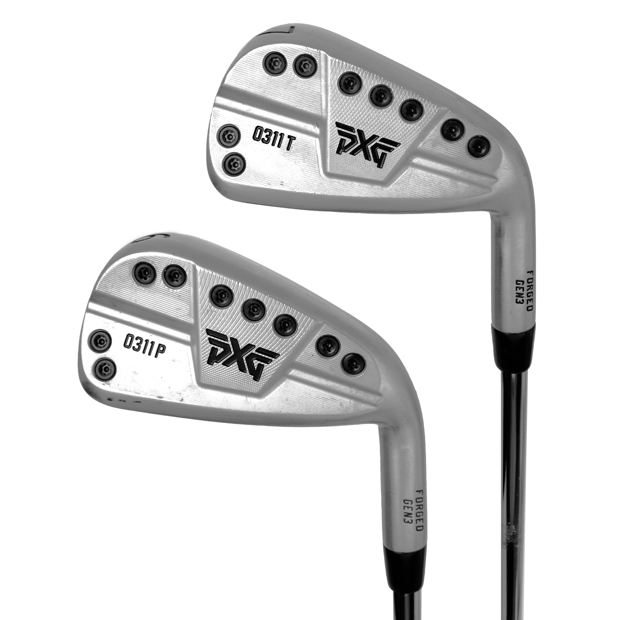 Pre-Owned Pxg O311P/O311T Gen 3 Iron Set Steel MRH Extra Stiff 4-5 P 6-P/W T Irons [True Temper Elevate Tour Steel] *Excellent*