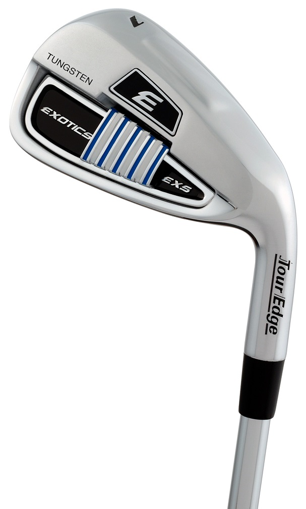 Pre-Owned Tour Edge Exotics Exs Iron Set Graphite MRH Regular 6-PW/GW Irons [Mitsubishi Tensei Blue 70 Graphite] *Value*