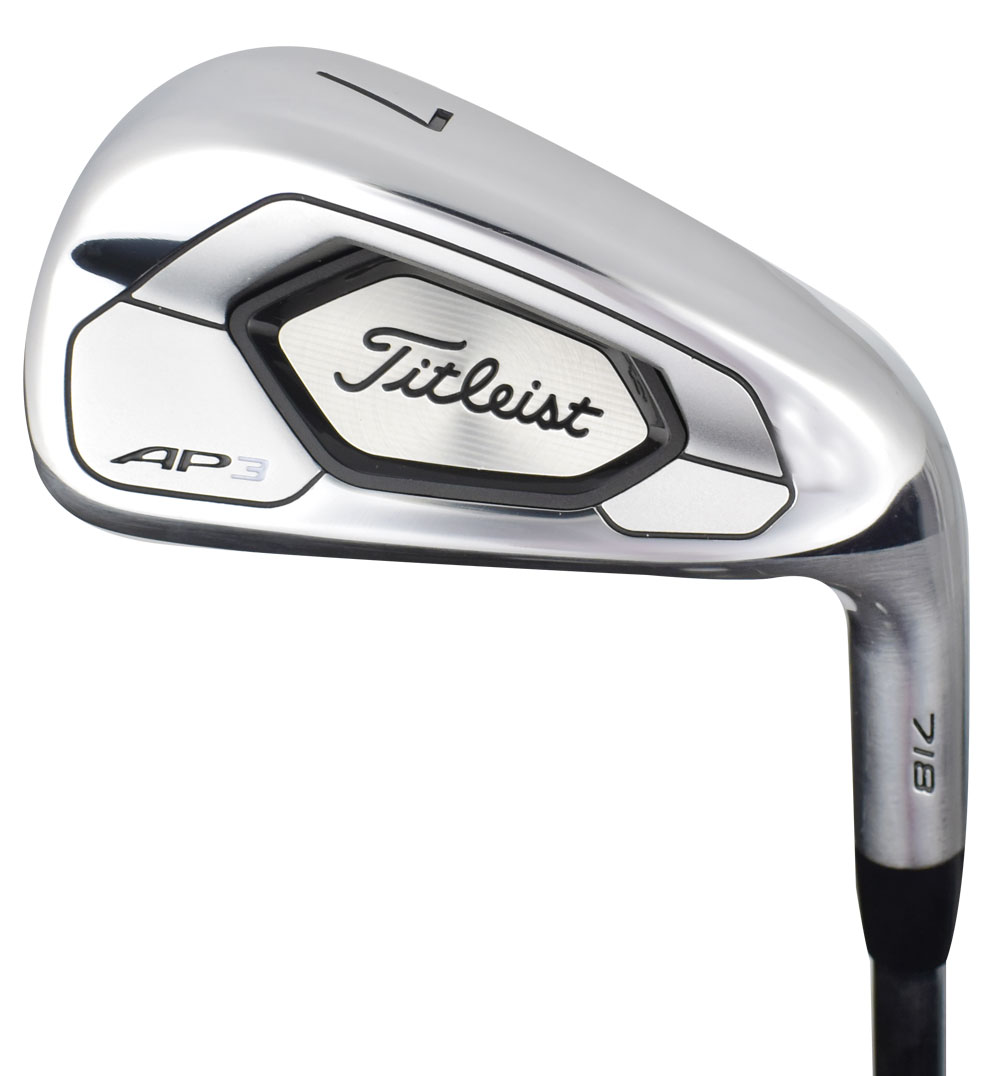 Pre-Owned Titleist Ap3 718 Iron Set Steel MRH Stiff 4-P/W Irons [True Temper Dynamic Gold S300 Steel] *Value*