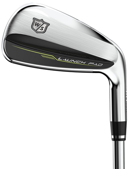 Pre-Owned Wilson Golf Launch Pad 2 Iron Set Graphite MRH Regular 5-PW/GW Irons [Project X Even Flow Black 5.5 65 Graphite] *Value*