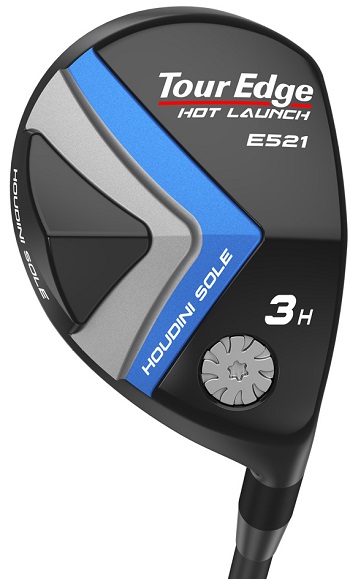 Pre-Owned Tour Edge Golf Hot Launch E521 Hybrid Graphite LRH Ladies #5 Hybrid [Mitsubishi Fubuki HD 50 Graphite] *Very Good*