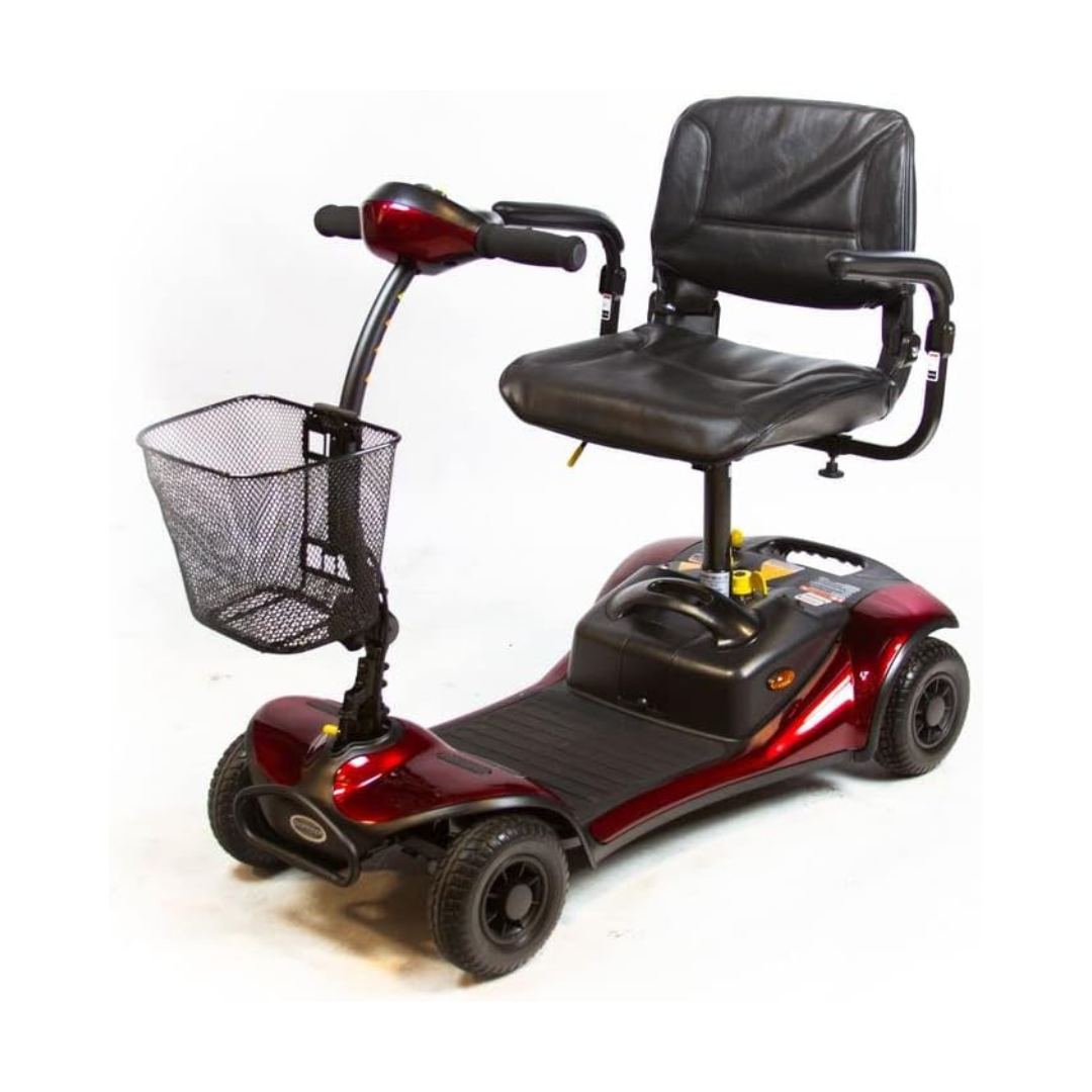 Shoprider Dasher Color Interchangeable Personal Travel Scooter & Swivel Seat