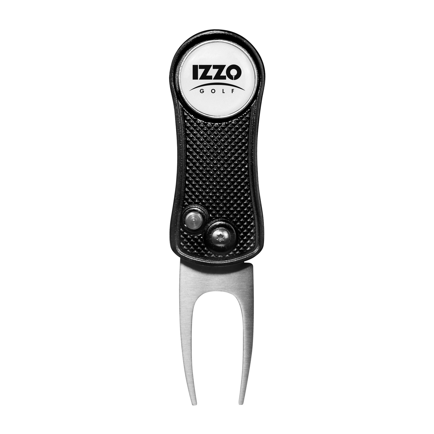 Izzo Golf Metal Switch-Blade Divot Tool