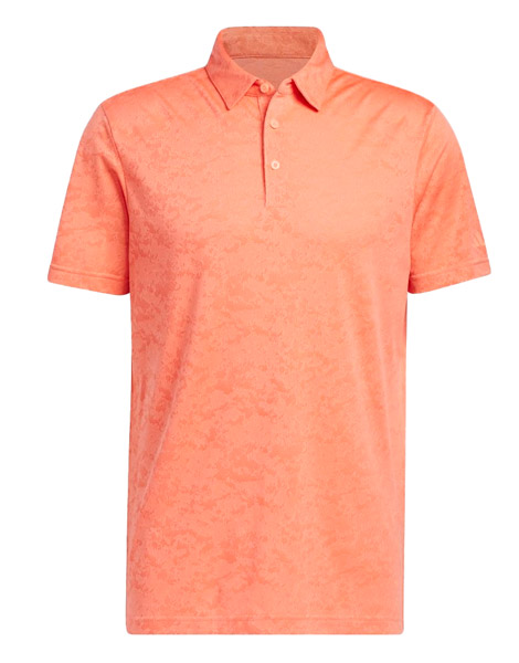 Adidas Golf Textured Jacquard Polo