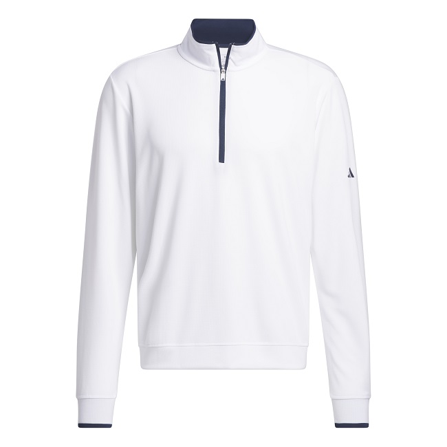 Adidas Golf Lightweight Half-Zip Top White Small